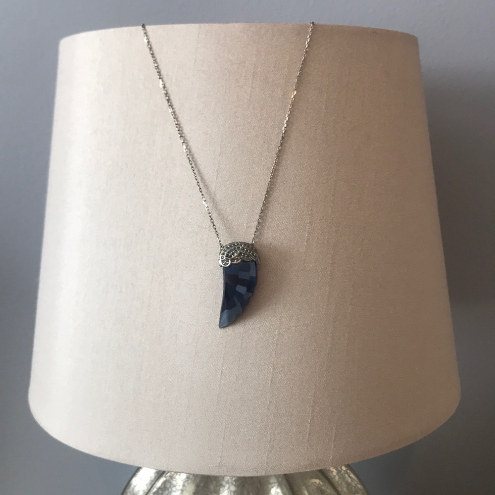 Swarovski Crystal Wing Necklace